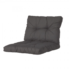 Loungekissen Sitz und Rücken 60x60cm Florance - Basic Schwarz