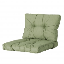 Loungekissen Sitz und Rücken 70x70cm Florance - Basic grün