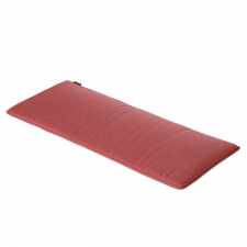 Auflage Bank 140cm - Manchester rot (wasserabweisend)