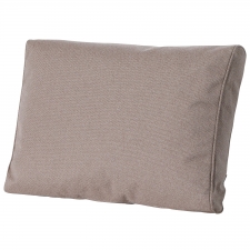 Loungekissen rücken premium 60x40cm - Manchester taupe (wasserabweisend)