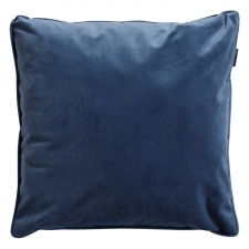 Zierkissen 45x45cm - Velvet/Panama safier blue (wasserabweisend)