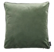 Zierkissen 45x45cm - Velvet/oxford grün (wasserabweisend)