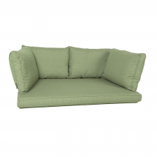 palettenkissen Sitz/Arm/Rücken carré (120X80cm) - Basic grün