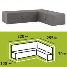 Schutzhülle Loungegruppe 320x255xH70cm rechts