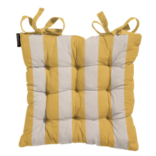 Sitzkissen Toscane 46x46cm - Amora mustard