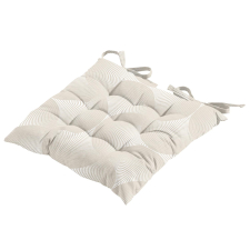 Sitzkissen Toscane 46x46cm - Napels rondo sand (wasserabweisend)