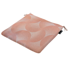 Sitzkissen universal 40x40cm - Napels rondo salmone (wasserabweisend)